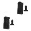 2Sets Large Capacity Oxford Cloth Drum Stick Storage Bag Black Durable 5