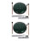 2Sets Assorted Color Creative Tongue Drum Hand Drum for Music Lovers 5