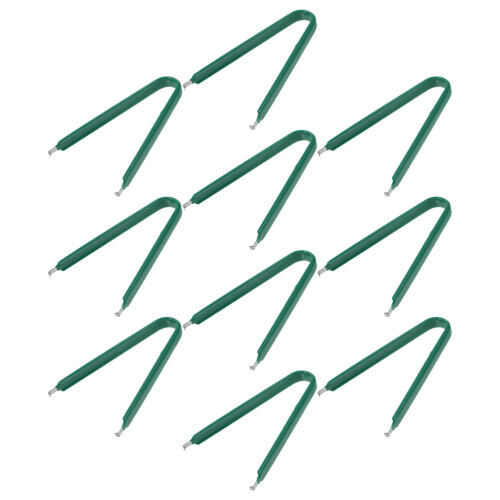 30Pcs Green Stainless Steel Car Fuse Puller Tool Durable PVC Handle 2