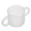 3Pcs Transparent Silicone Training Cups for Babies with Dual Handles 2