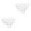 12Pcs Transparent Hdpe Plastic Buckets with Lids for Paint Storage 6