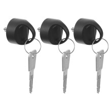 15Pcs Black Stainless Steel Mobility Scooter Keys for Seniors Safety