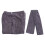2Pcs Grey Men Bath Skirt Microfiber Absorbent Wearable Home Bathrobe 1