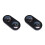 2Pcs High Precision Black Reptile Terrarium Hygrometer Thermometers 5