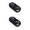 2Pcs High Precision Black Reptile Terrarium Hygrometer Thermometers 8