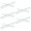 20Pcs Transparent Plastic Ruler with Wave Edge for Drawing and Exams 1