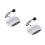 2Pcs Mini Clothes Dryer White Low Absorber with Safety 7