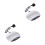 2Pcs Mini Clothes Dryer White Low Absorber with Safety 9