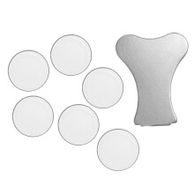 35Pcs Silver Ceramic Mist Maker Discs for Air Humidifier Replacement