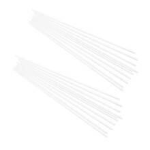 75Pcs Durable Clear Acrylic Rods for Figure Support and Craft Display