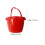 8Pcs Durable PP Sand Buckets Comfortable Handle Kids Beach Play Tool 11