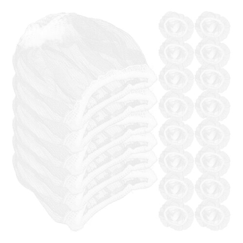 200Pcs White Mesh Sink Strainer Bags Disposable Kitchen Filter Nets 2