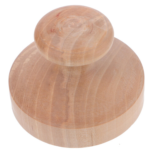 4Pcs Wooden Meat Pie Mold Tortilla Press Quick Shape Baking Tool Brown 1