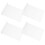 8Pcs Lightweight Acrylic Display Stands Clear Sign Holders for Tables 3