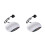 2Pcs Mini Clothes Dryer White Low Absorber with Safety 5