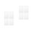 8Pcs Lightweight Acrylic Display Stands Clear Sign Holders for Tables 4