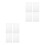 8Pcs Lightweight Acrylic Display Stands Clear Sign Holders for Tables 9