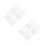 8Pcs Lightweight Acrylic Display Stands Clear Sign Holders for Tables 7