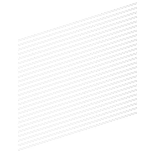 75Pcs Durable Clear Acrylic Rods for Figure Support and Craft Display 2