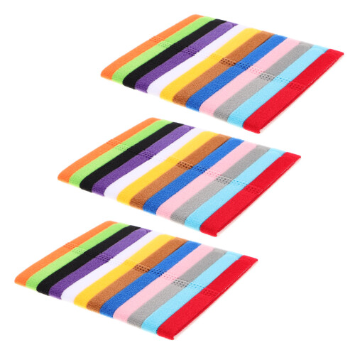 72Pcs Multipack Newborn Puppy and Kitten Identification Collars Nylon 1