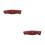 2Pcs Wooden Handle Replacement Kitchen Grip for Repair 9