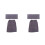 2Pcs Grey Men Bath Skirt Microfiber Absorbent Wearable Home Bathrobe 7