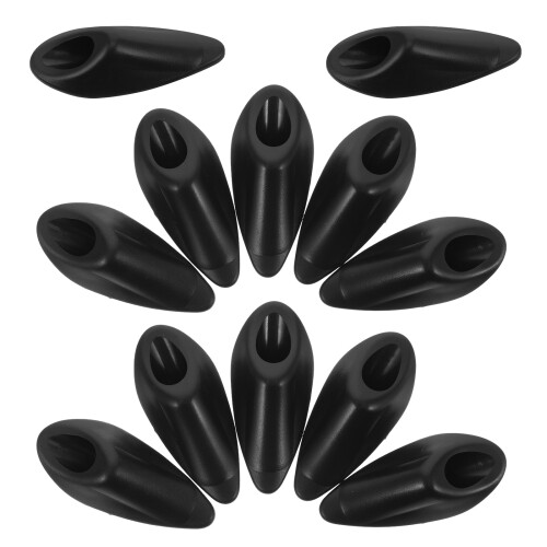 60Pcs Durable Nylon Bike Frame Plugs for Embedded Cable Routing Black 2