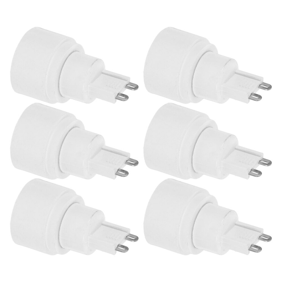 18Pcs Light Bulb Base Adapter Converter G9 To E14 Heat-Resistant White 3632889322637