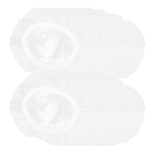 200Pcs White Mesh Sink Strainer Bags Disposable Kitchen Filter Nets 1