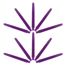 100Pcs Nylon Dart Shafts Set Threaded Purple Stems for Accurate Darts