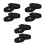 6Pairs Protective Black Silicone Wiper Hole Covers for Car Windshield 4