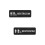 2Pcs Black Acrylic Restroom Identification Signs for Home 9