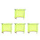 4Pcs Yellow Hard Hat Neck Shade Full Brim Sun Visor Construction Use 5