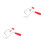 2Sets Heavy-Duty Maker Handle with Fixing Clip Metal Parts 4
