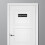 2Pcs Black Acrylic Restroom Identification Signs for Home 11
