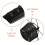 Adjustable Black PU Forearm Guard for Outdoor Archery 7
