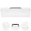 2Pcs Portable Transparent Seed Organizer Boxes Plastic Storage 10