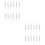 24Pcs Silicone Lip Brush Multi Color Makeup Lipstick Applicator Set 6