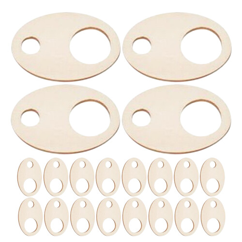 400Pcs Wood Thread Spool Rack Beige Durable Organizer for Home Crafts 2