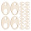 400Pcs Wood Thread Spool Rack Beige Durable Organizer for Home Crafts 2