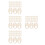 400Pcs Wood Thread Spool Rack Beige Durable Organizer for Home Crafts 4