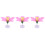3Pcs Lightweight Plastic Peach Flower Models for Biology Learning 6