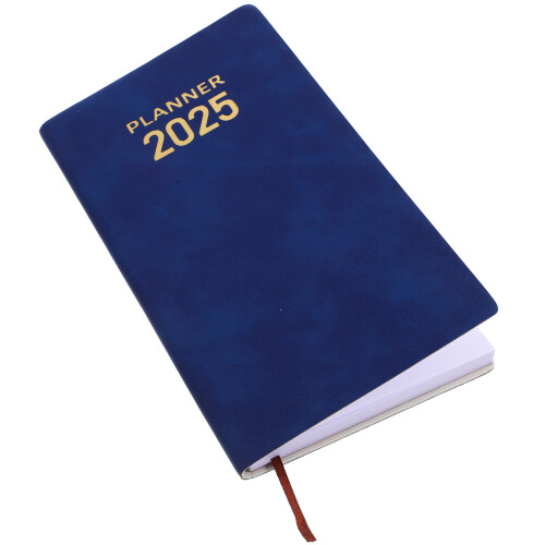 5Pcs Stylish Blue Portable Planner Organizer Academic Writing Book 2