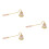 3Pcs Long Handle Candle Snuffer Metal Wick Flame Extinguisher Tool 4