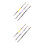 6Pcs Nail Art Brush Set Lightweight Double-Ended Manicure Tools 8