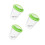 3Pcs Plastic Green Insect Viewer Portable Magnifier Jar 5