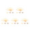 20Pcs Handcrafted Bamboo Fan Frames Assorted Color DIY Fan Making Set 8