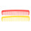 10Pcs Large Plastic Clown Comb Prank Prop for Halloween Fun 3