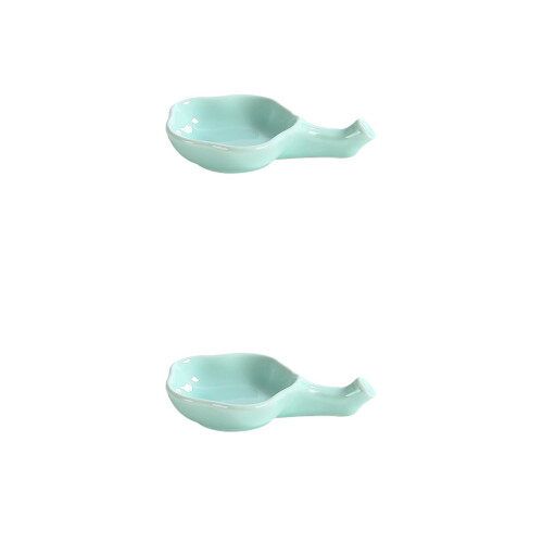2Pcs Chopstick Rest Holder and Sauce Plate for Tableware 2