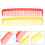 10Pcs Large Plastic Clown Comb Prank Prop for Halloween Fun 10